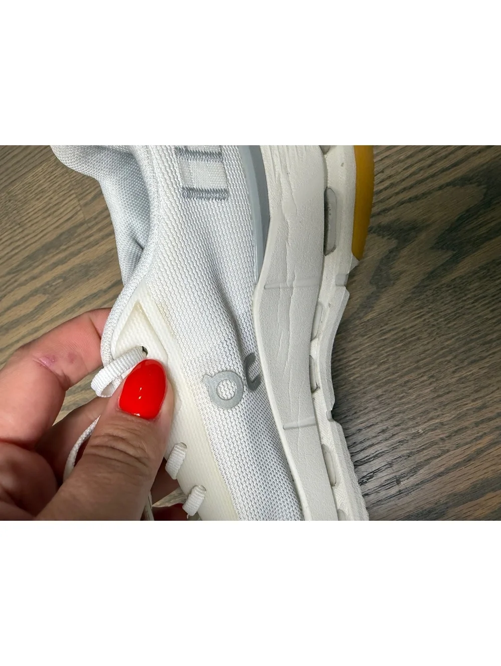 On Running Cloudtec White Athletic Sneakers